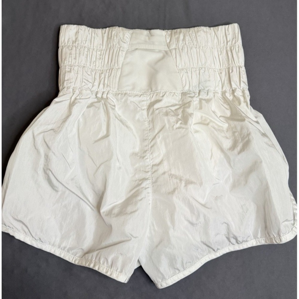 Free People FP Movement Shorts Womens Small White The Way Home High Waist Boho - Picture 8 of 8